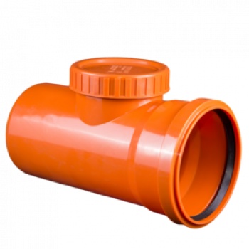 Piesa curatire PVC portocalie 110